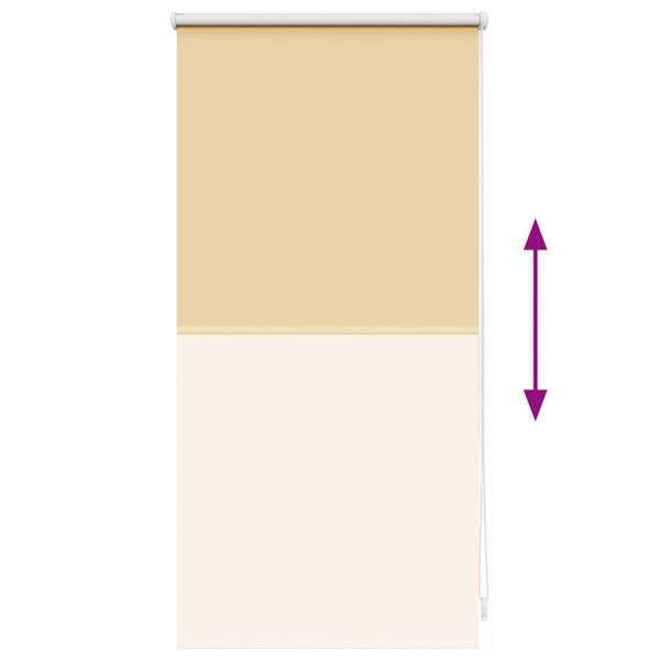 Verdunkelungsrollo 44,4 x 100 cm, Stoffbreite 40 cm, Kaffeebraun