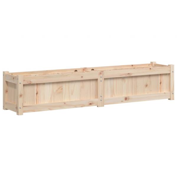 Pflanzkübel 150x31x31 cm Massivholz Kiefer