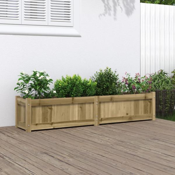 ARDEBO.de - Pflanzkübel 150x31x31 cm Kiefernholz Imprägniert
