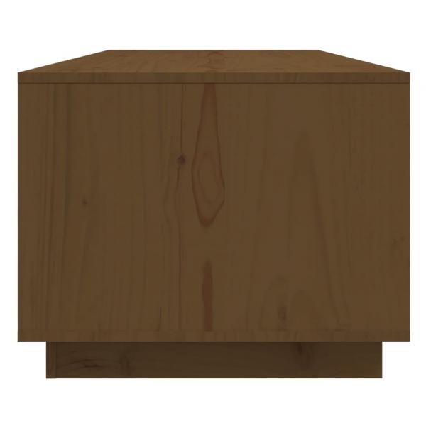 Couchtisch Honigbraun 110x50x40 cm Massivholz Kiefer