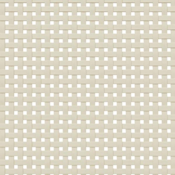 TV-Schrank SENJA Rattan-Optik Weiß 106x40x49 cm Kiefernholz