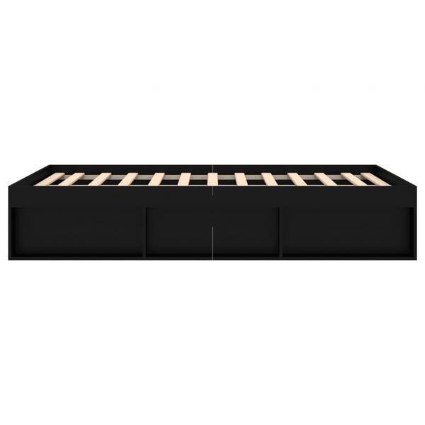 Bettgestell Schwarz 135x190 cm