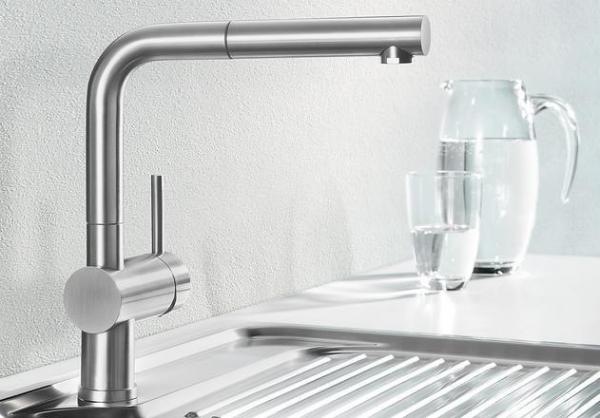 Blanco Linus-S Einhebelmischer Hochdruck, chrom (512402)