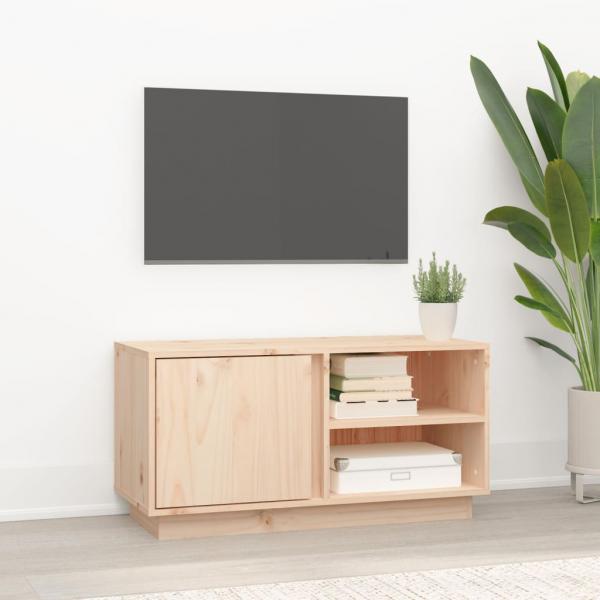 ARDEBO.de - TV-Schrank 80x35x40,5 cm Massivholz Kiefer