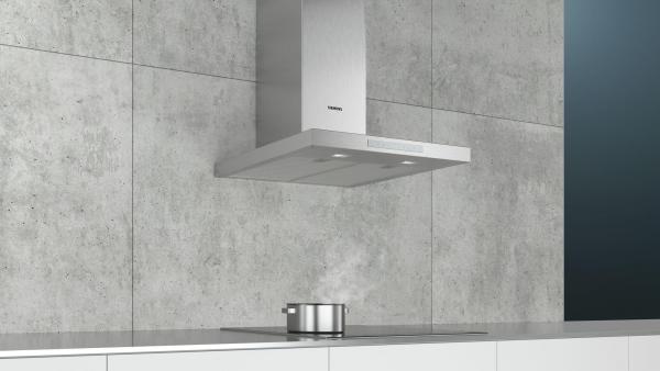 Siemens LC67BCP50 iQ500 EEK: A Wandesse, 60 cm breit, 674 m³/h, Ab-/Umluft, Edelstahl