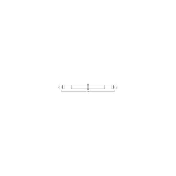 LEDVANCE LED TUBE T8 UNIVERSAL ULTRA OUTPUT P 1200 mm 15W 865 Röhre, G13, 2400lm, 6500K