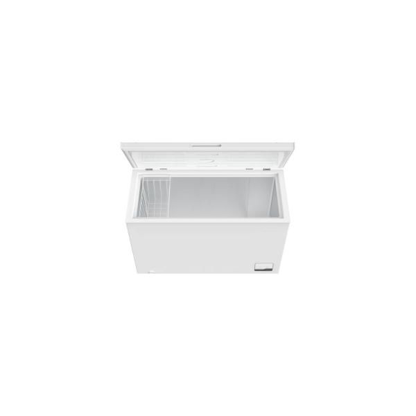 PKM GT 300E Stand Gefriertruhe, 112,5 cm breit, 299L, regelbares Thermostat,weiß