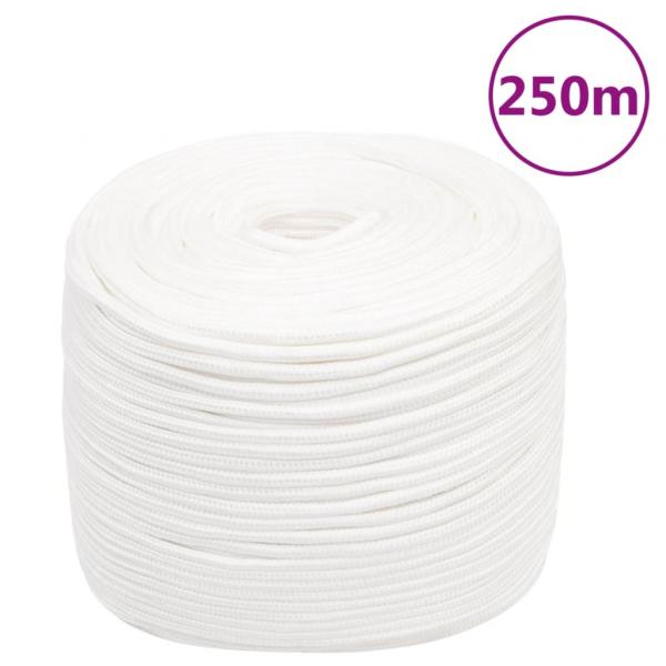 ARDEBO.de - Bootsseil Weiß 6 mm 250 m Polypropylen