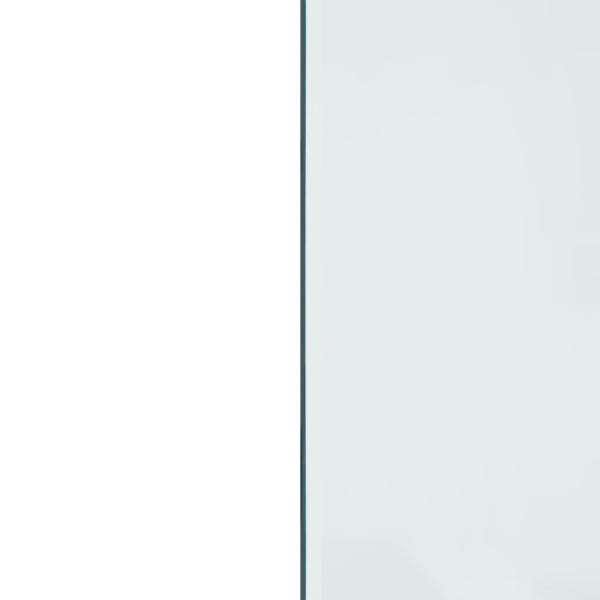 Kaminofen Glasplatte Rechteckig 100x50 cm