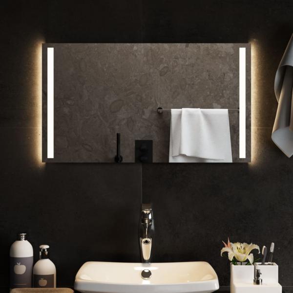 ARDEBO.de - LED-Badspiegel 70x40 cm