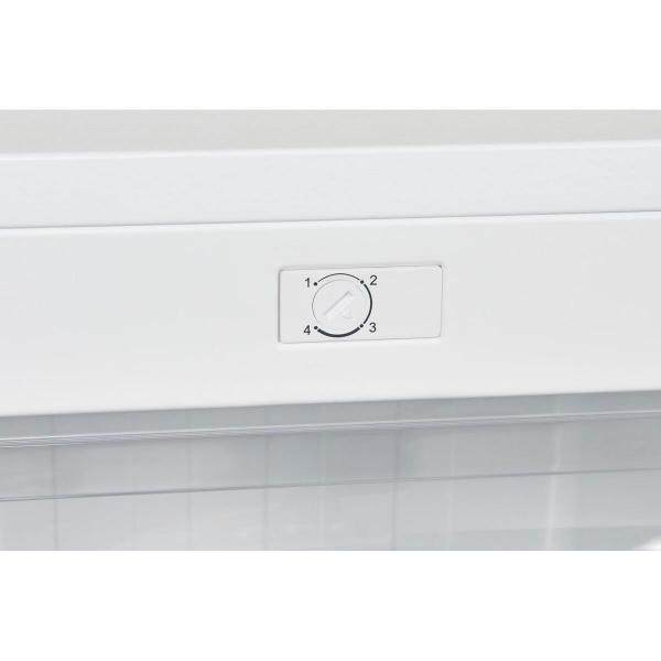 Exquisit GS111-330E Stand Gefrierschrank, 45 cm breit, 63L, Temperatureinstellung, weiß (PV)