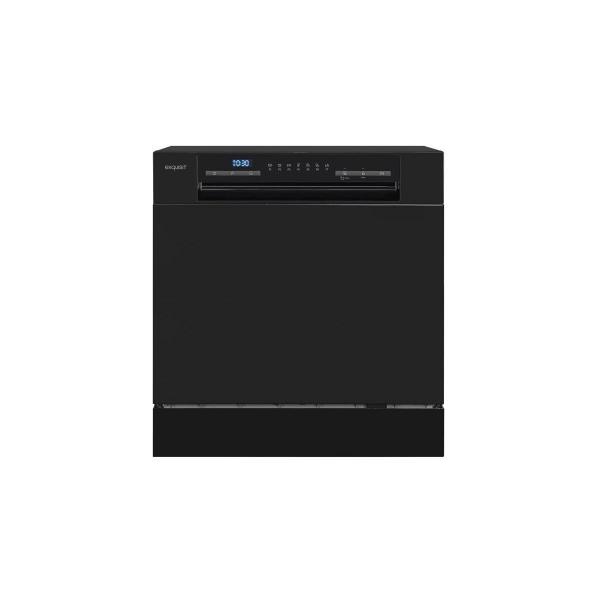 ARDEBO.de Exquisit GSP508-030D Tischgeschirrspüler, 55 cm breit, 8 Maßgedecke, 7 Programme, schwarz