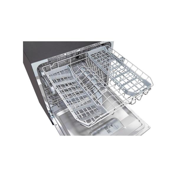 Exquisit GSP508-030D Tischgeschirrspüler, 55 cm breit, 8 Maßgedecke, 7 Programme, schwarz
