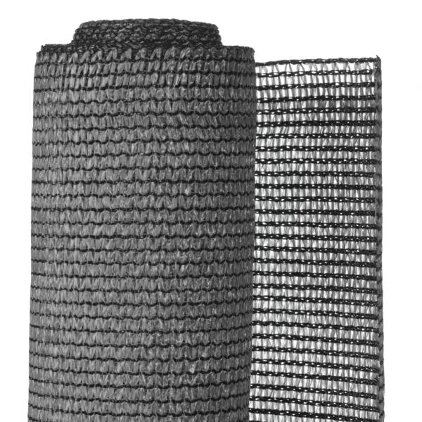 ARDEBO.de - Nature Garten-Sichtschutz Zaunblende PE 1×3 m Anthrazit 