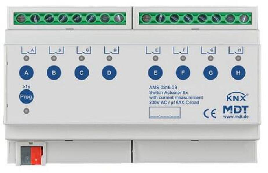 ARDEBO.de MDT AMS-0816.03 Schaltaktor 8-fach 16A