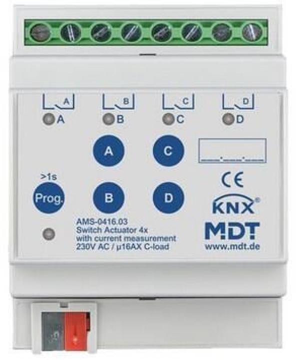 ARDEBO.de MDT AMS-0416.03 Schaltaktor 4-fach 16A