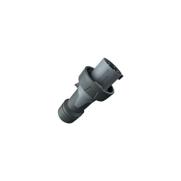 ARDEBO.de Mennekes Stecker PowerTOP Xtra R, 5 p, 63 A, grau (13248)