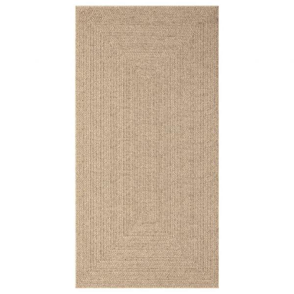 Teppich 80x150 cm Jute-Optik Innen und Außen
