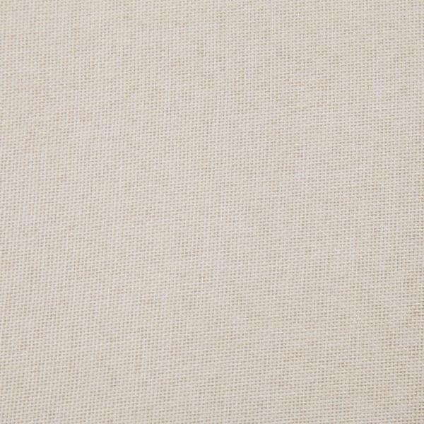 Bank mit Staufach 116 cm Creme Polyester