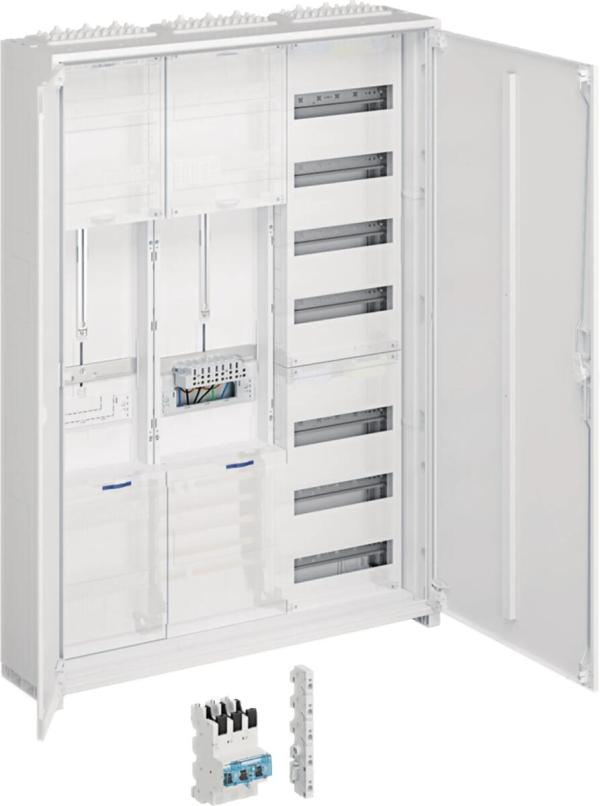 ARDEBO.de Hager ZB33WL16 Komplettschrank, universZ, 1ZP, SG, VT7, 1100x800x205mm, SKII, IP54, Ausführung Lux