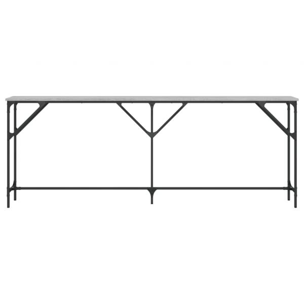 Konsolentisch Grau Sonoma 200x29x75 cm Holzwerkstoff