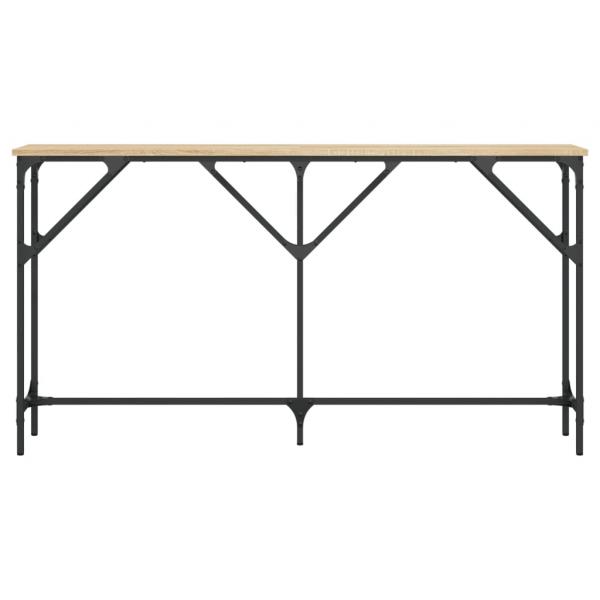 Konsolentisch Sonoma-Eiche 140x23x75 cm Holzwerkstoff