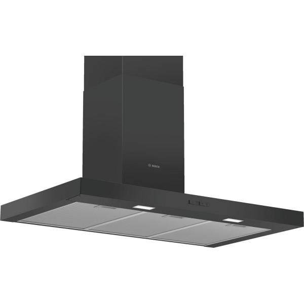 ARDEBO.de Bosch DWB96BC60 Serie 2 Wandesse, 90 cm breit, Ab-/Umluft, LED-Beleuchtung, Schwarz