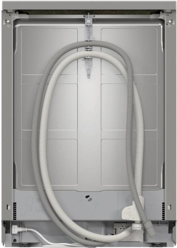Bosch SMS6ZCI16E Serie 6 Standgeschirrspüler, 60 cm breit, 14 Maßgedecke, AquaStop, Silence Plus, Max Flex Körbe, VarioSchublade, HomeConnect, Innenraumbeleuchtung, Gebürsteter Stahl mit Anti-Fingerprint