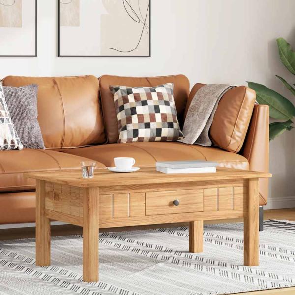 Couchtisch 100x60x45 cm Massivholz Panama-Kiefer 