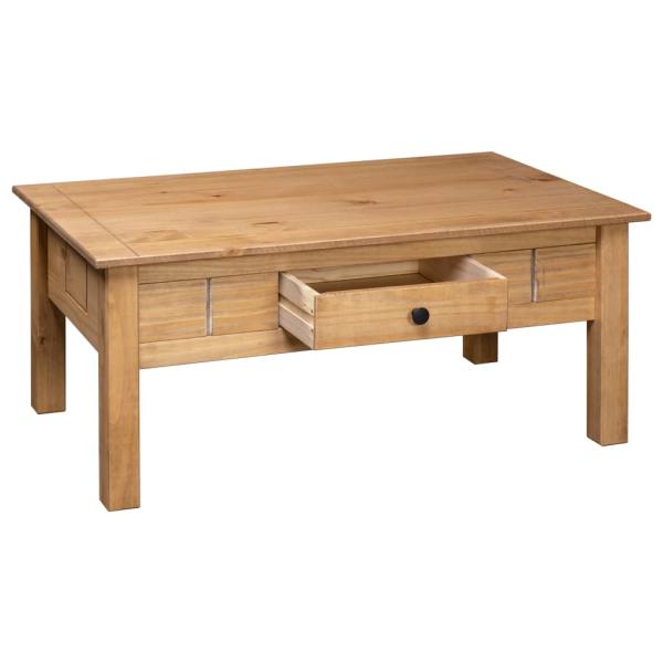 Couchtisch 100x60x45 cm Massivholz Panama-Kiefer 