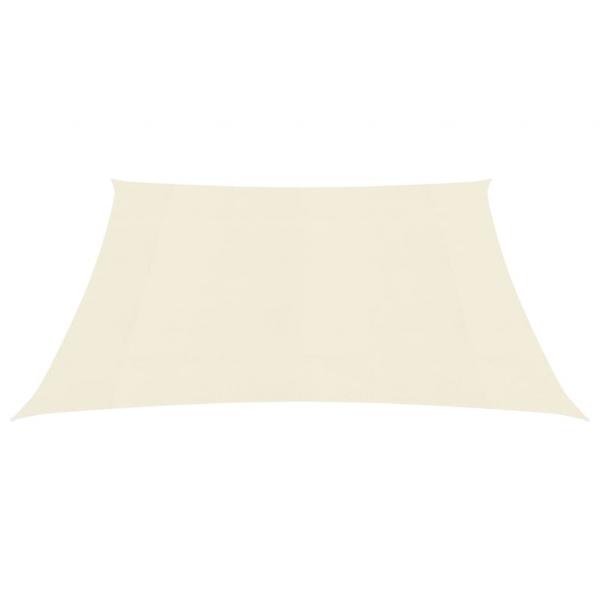 Sonnensegel 160 g/m² Creme 4x4 m HDPE