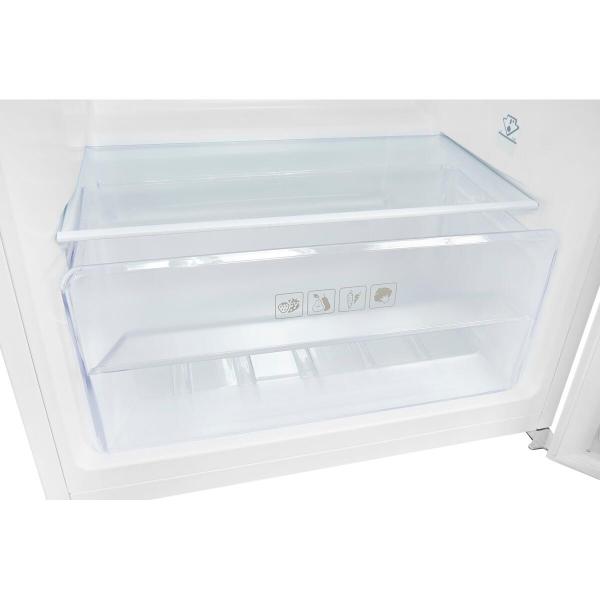 Exquisit KGC270-45-040D Kühl-Gefrierkombination, 54,5 cm breit, Kontrollaufkleber, Thermostat, weiß
