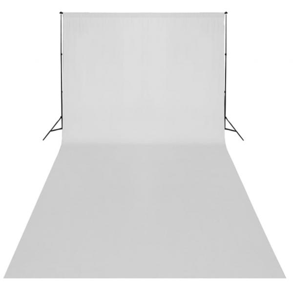 Fotostudio-Set mit Leuchten, Schirmen, Hintergrund, Reflektor