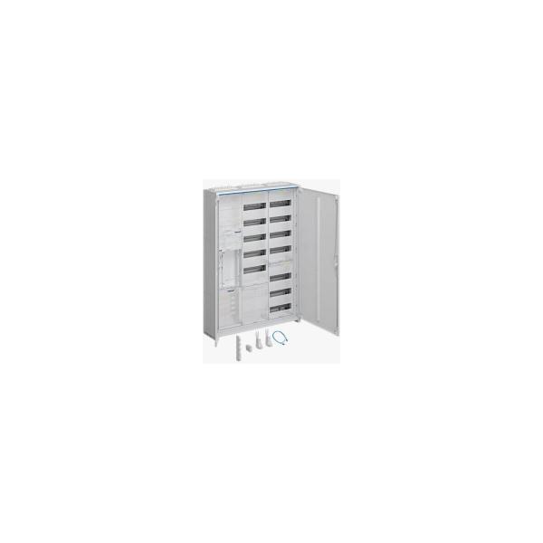ARDEBO.de Hager ZB33SEF157 Komplettschrank, universZ, 1 ZP, BKE-I, APZ, ESA, VT13, IP44, H=1100mm, 3-Feld