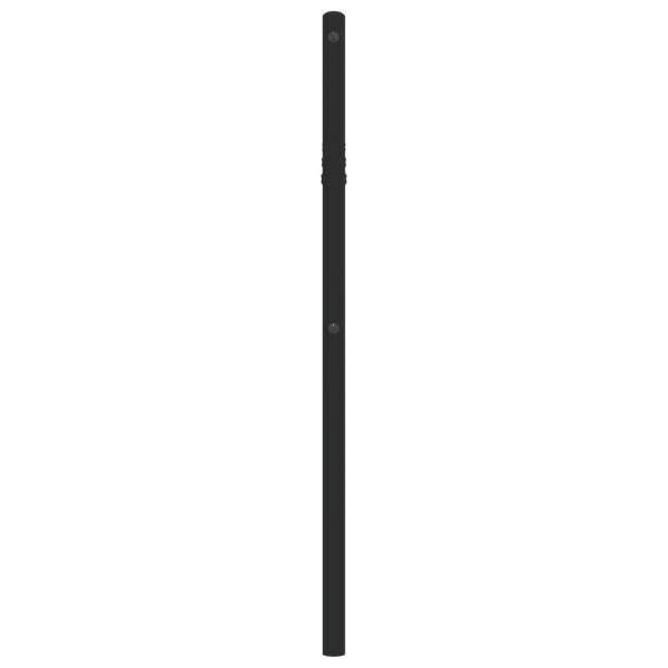 Kopfteil Metall Schwarz 107 cm