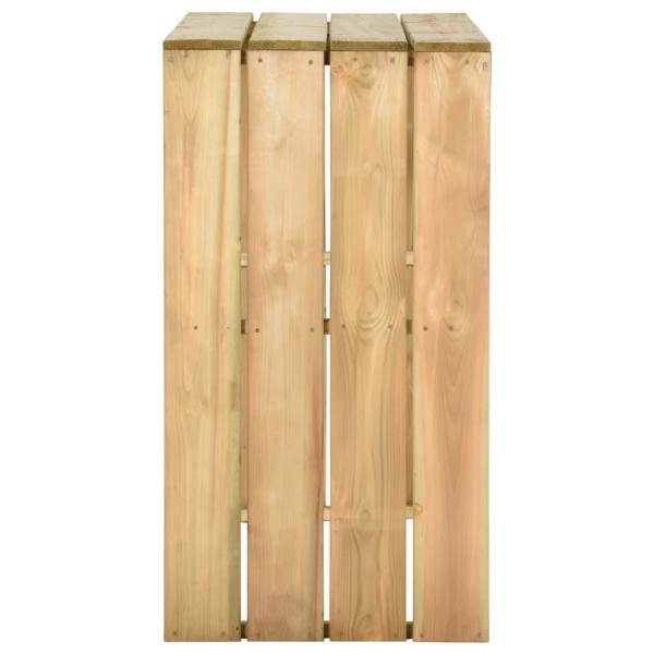 5-tlg. Gartenbar-Set Kiefernholz Imprägniert