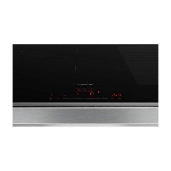 Siemens EX845HVC1E iQ700 Autarkes Induktionskochfeld, Glaskeramik, 80 cm breit, powerBoost, WLAN, Kindersicherung, mit Rahmen