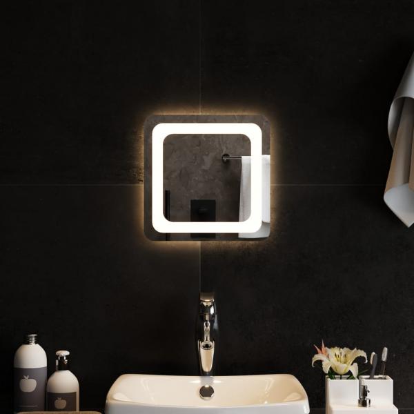 ARDEBO.de - LED-Badspiegel 30x30 cm
