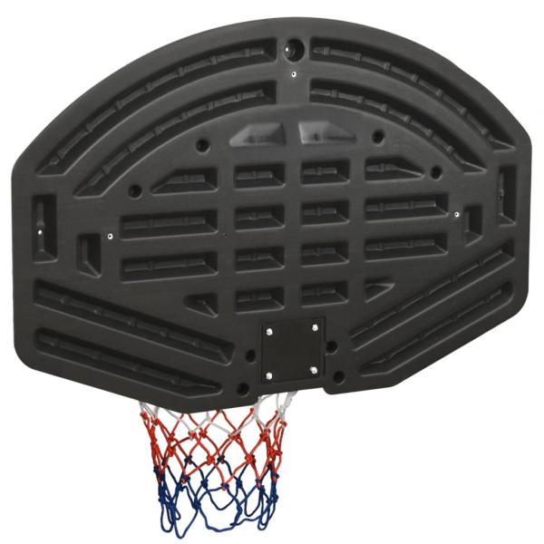 Basketballkorb Schwarz 90x60x2 cm Polyethylen