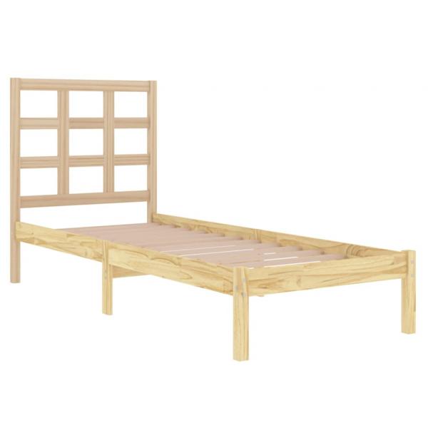 Massivholzbett 90x190 cm
