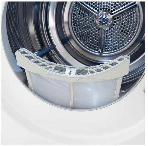 LG RT80V9 A+++ 8 kg Wärmepumpentrockner, 60 cm breit, LED-Display, Auto-Funktion, WIFI, selbstreinigender Kondensator, DUAL Inverter-Wärmepumpe®, Allergy Care, weiß