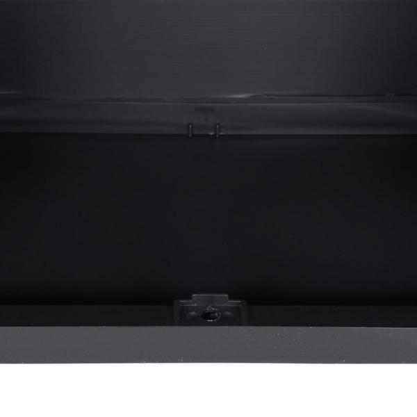 Gartenschrank Schwarz 65x37x85 cm PP