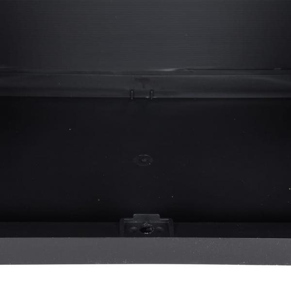 Gartenschrank Grau und Schwarz 65x37x165 cm PP