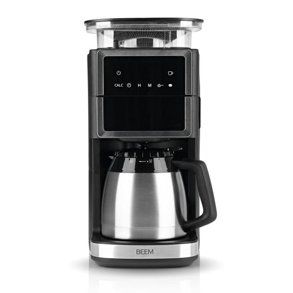 BEEM Kaffeemaschine Fresh-Aroma-Perfect III Thermo, 1000W, mit Mahlwerk, schwarz/Edelstahl (04233)