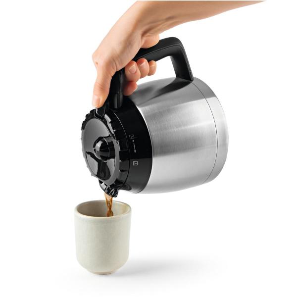 BEEM Kaffeemaschine Fresh-Aroma-Perfect III Thermo, 1000W, mit Mahlwerk, schwarz/Edelstahl (04233)