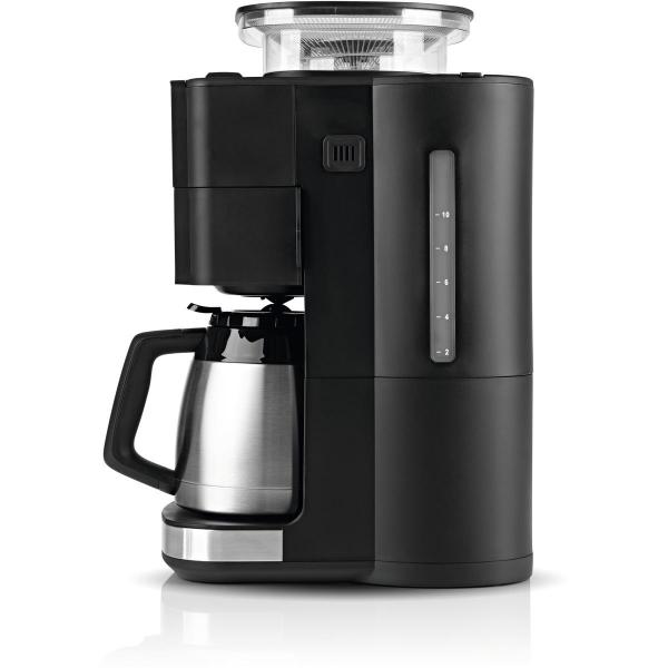 BEEM Kaffeemaschine Fresh-Aroma-Perfect III Thermo, 1000W, mit Mahlwerk, schwarz/Edelstahl (04233)