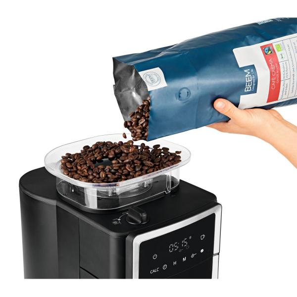 BEEM Kaffeemaschine Fresh-Aroma-Perfect III Thermo, 1000W, mit Mahlwerk, schwarz/Edelstahl (04233)