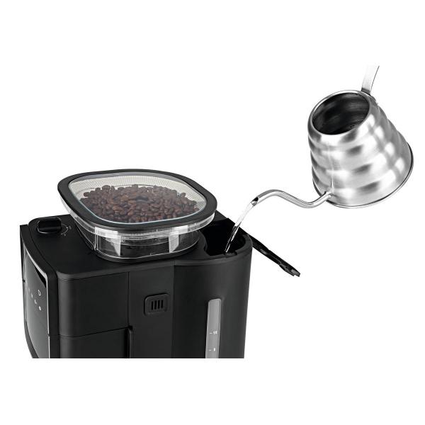 BEEM Kaffeemaschine Fresh-Aroma-Perfect III Thermo, 1000W, mit Mahlwerk, schwarz/Edelstahl (04233)