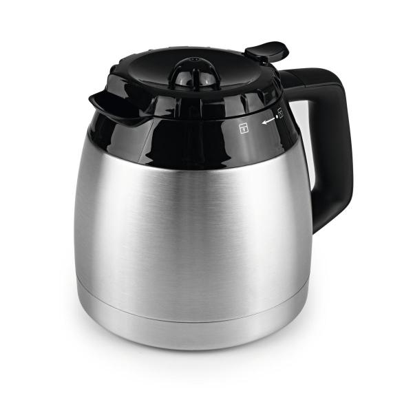 BEEM Kaffeemaschine Fresh-Aroma-Perfect III Thermo, 1000W, mit Mahlwerk, schwarz/Edelstahl (04233)
