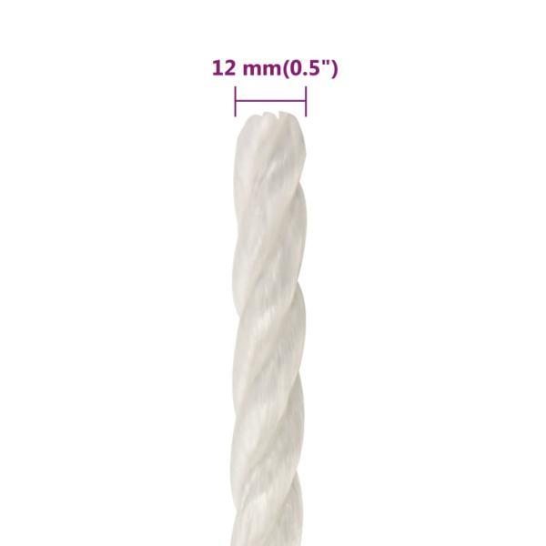 Arbeitsseil Weiß 12 mm 500 m Polypropylen